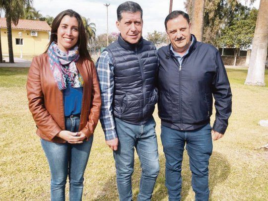 bendición. El gobernador Casas definió la fórmula Quintela-López para las elecciones provinciales, que serán unidas con las nacionales.