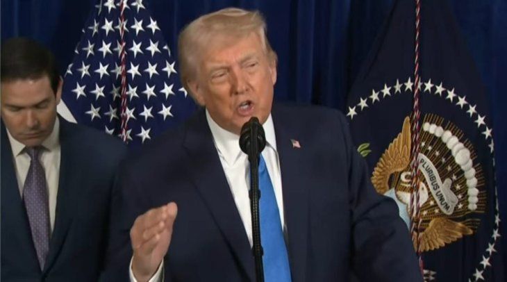 Trump destacó el accionar de lñas fuerzas militares. Trump destacó el accionar de lñas fuerzas militares.