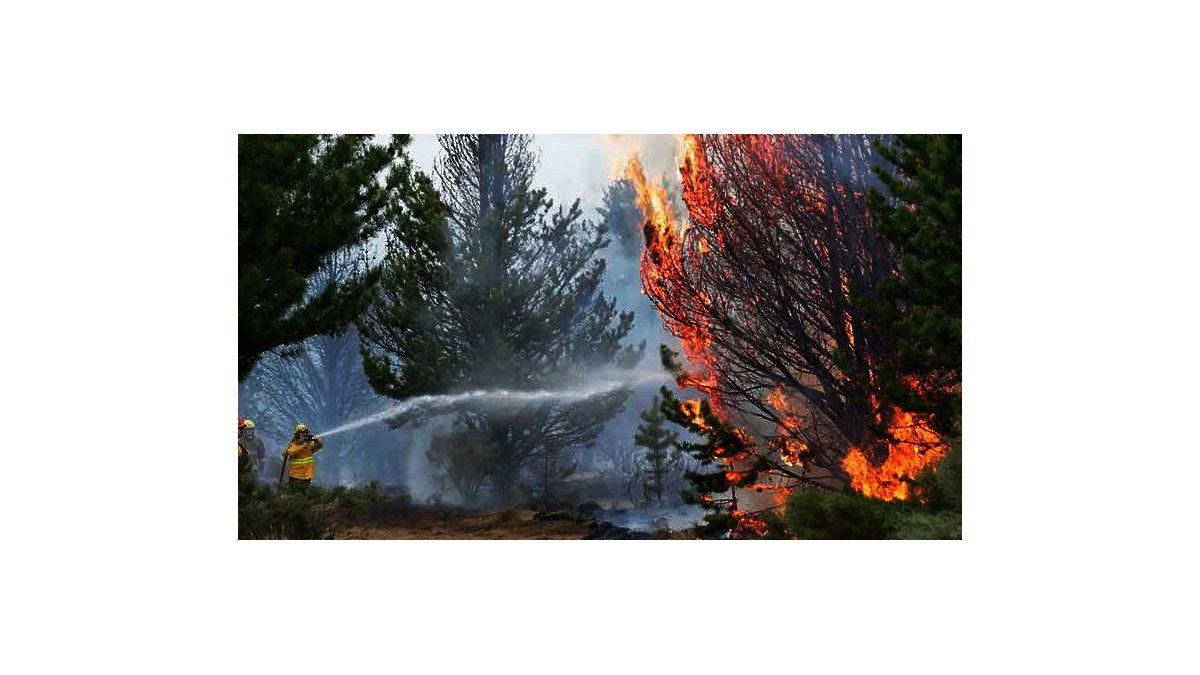 Fires in Bariloche: in this area the fire has already reached more than 4,000 hectares