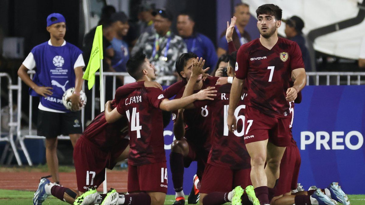 Venezuela struck the blow in the Pre-Olympic and Argentina already knows its rivals