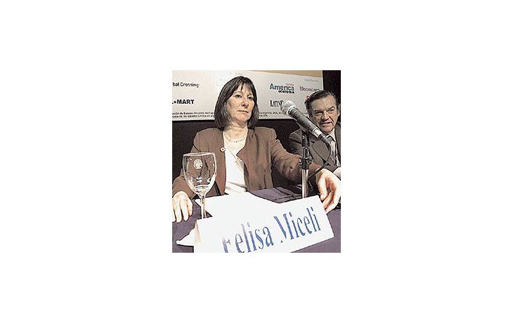 Felisa Miceli auguró un crecimiento sostenido de la economía.
