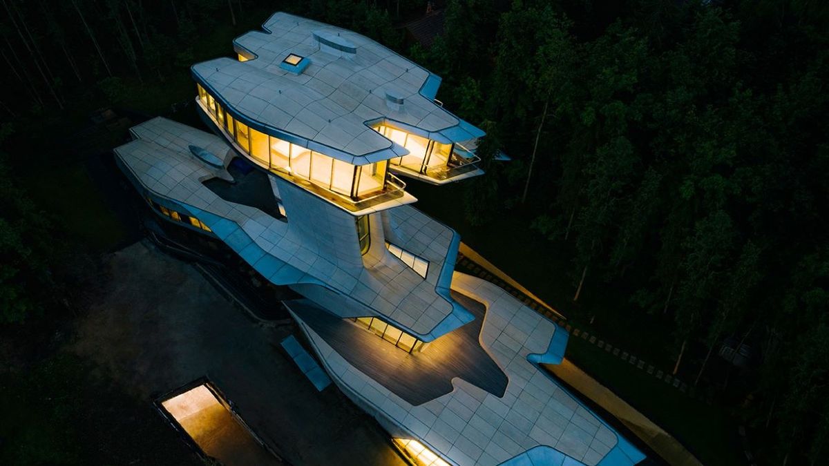 A futuristic style and a particular structure: what is the capital mansion Hill residence