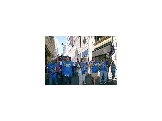 Día con problemas de tránsito por marchas