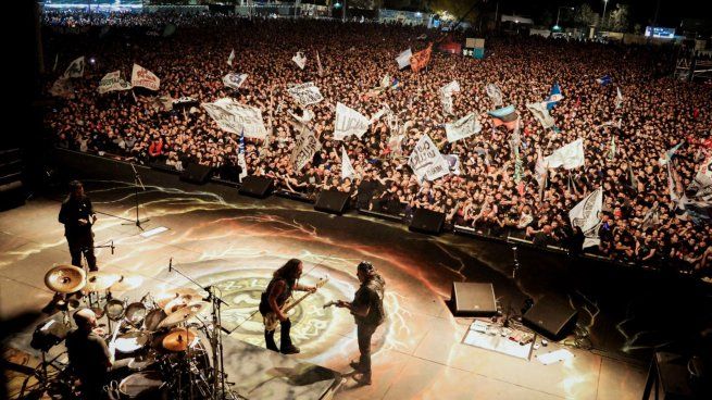 Incidents in the previous show of La Renga in Hurricane: Access tension and reinforced operation