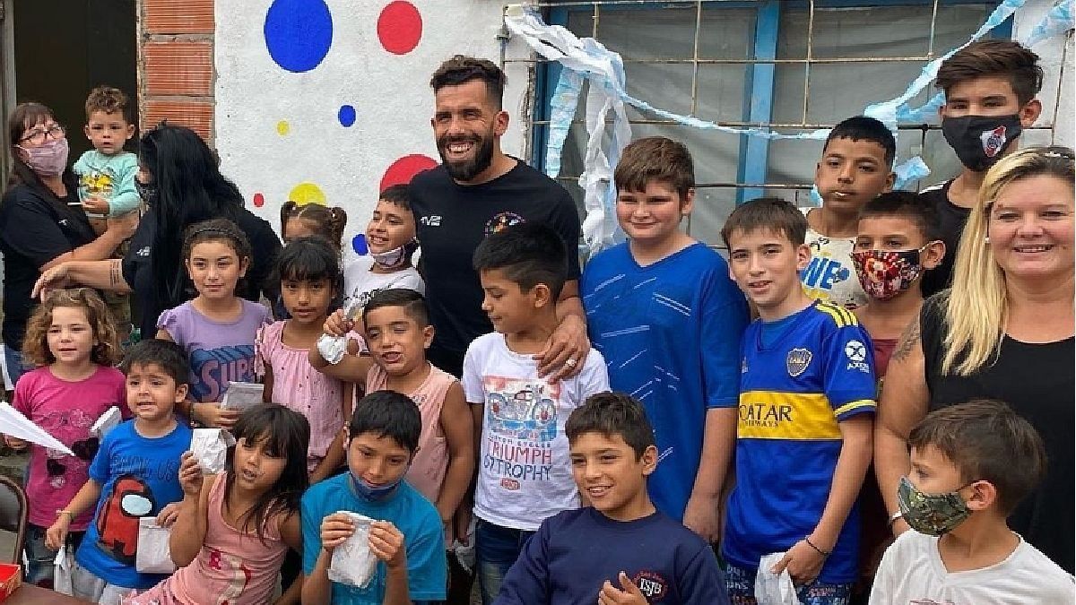 Día de las Infancias: la fundación de Tevez organiza evento solidario