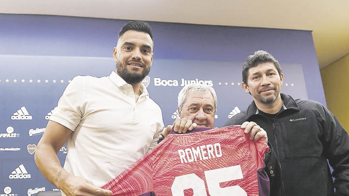 Boca shook the pass market: it presented “Chiquito” Romero