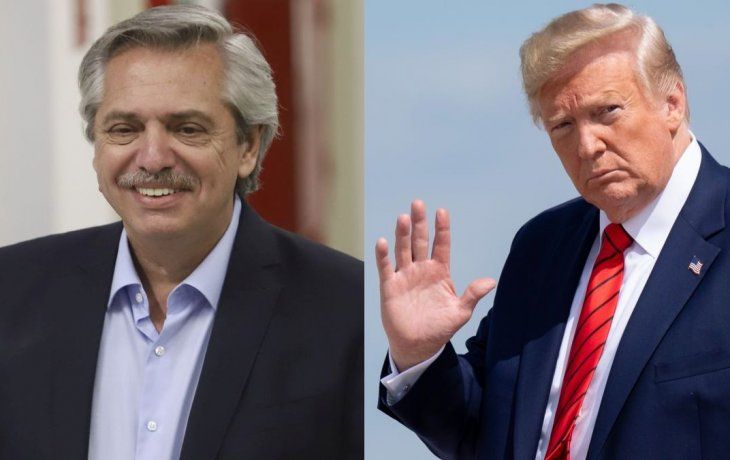 ámbito.com | ALBERTO Y TRUMP.jpg