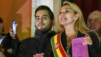 La presidenta de Bolivia,&nbsp;Jeanine A&ntilde;ez