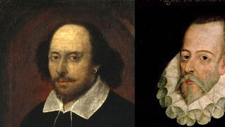 William Shakespeare y Miguel de Cervantes: a 410 años de su muerte, hoy se celebra el Día del Libro y del Derecho de Autor. William Shakespeare y Miguel de Cervantes: a 410 años de su muerte, hoy se celebra el Día del Libro y del Derecho de Autor.