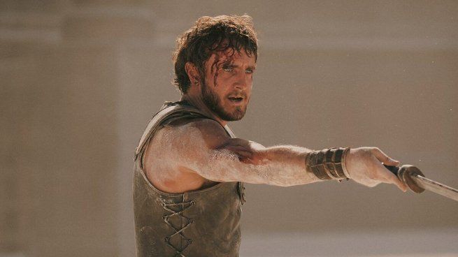 Paul Mescal protagoniza el tráiler de la película Gladiador II