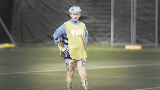 campaña. La que sufrió en su contra en redes sociales Yamila Rodríguez, tildada de anti-Messi por tener tatuados a Maradona y a Ronaldo.