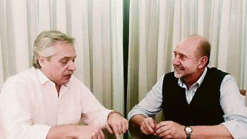 PREVIA. El precandidato a presidente mantuvo hace menos de un mes un encuentro con el gobernador electo.