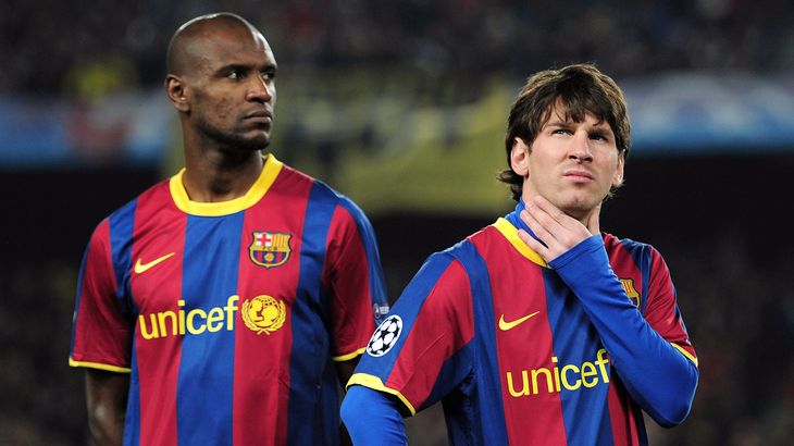 Messi y Abidal lograron ganar varias cosas en el fútbol español. Messi y Abidal lograron ganar varias cosas en el fútbol español.