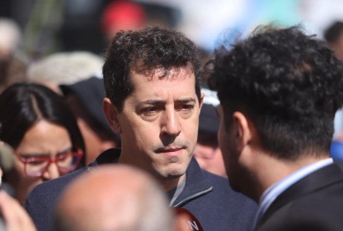 Eduardo de Pedro Ministro del Interior de Argentina La Campora Marcha dia de La Memoria 24-03-2022