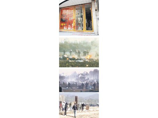 La batalla campal se produjo cuando la policía intentó hacer cumplir una orden de desalojo dispuesta por la Justicia sobre un predio perteneciente a la familia Ledesma. Hubo disparos de bala de goma, de plomo, piedras y gases lacrimógenos que derivaron en tres muertos y varias decenas de heridos, entre ellos uno de gravedad.