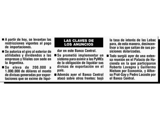 Liberan importaciones y giro de utilidades a empresas extranjeras