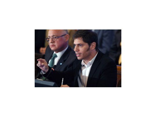 El ministro de Economía, Axel Kicillof, ante la OEA.