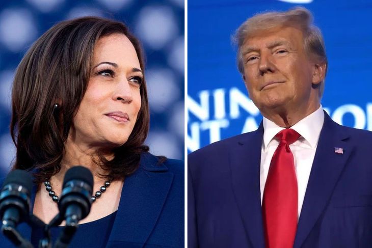 La candidata demócrata Kamala Harris se enfrentará al republicano Donald Trump. 