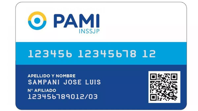 La nueva forma de identificación de PAMI.&nbsp;