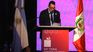 Leonardo Cifelli participó del discurso inaugural de la Feria del Libro.