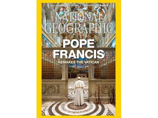 La tapa de la revista National Geographic