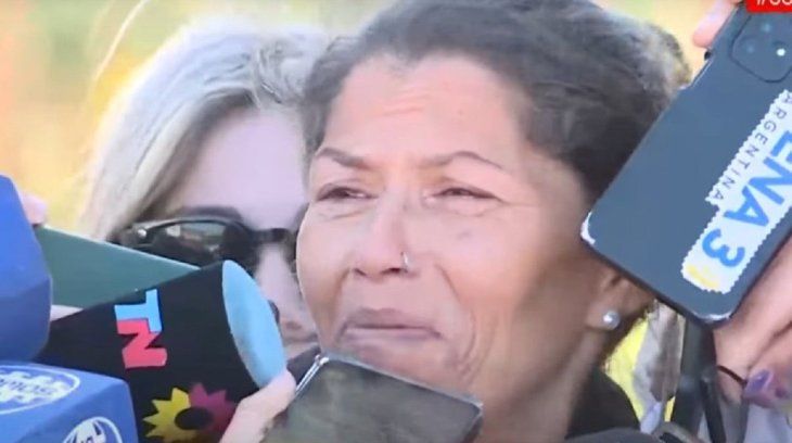 La madre de Morena Verri pidió justicia por su hija.