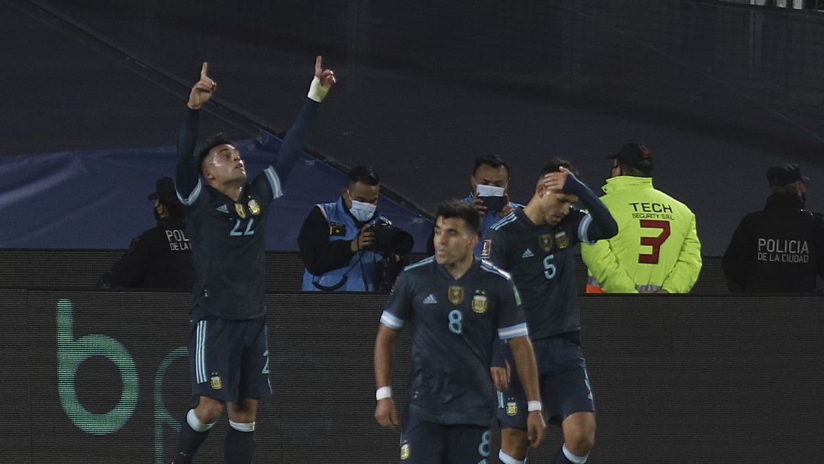 Lautaro Martínez, the scorer chosen by Scaloni and excited with his numbers