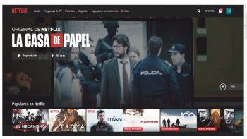 Impuesto local. El abono mensual de plataformas como Netflix pasará a costar desde mayo un 23% más en la provincia.