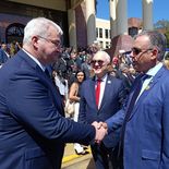 El presidente Yamandú Orsi fue invitado a Ucrania por el ministro de Asuntos Exteriores de ese país, Andrii Sybiha. El presidente Yamandú Orsi fue invitado a Ucrania por el ministro de Asuntos Exteriores de ese país, Andrii Sybiha.