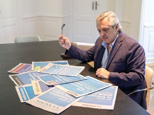 El presidente, Alberto Fernández, emitió un mensaje a través de sus redes sociales. 