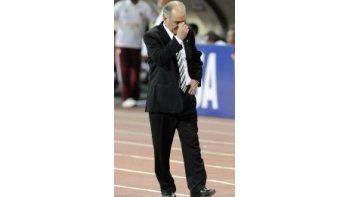 Sufrimiento. Sabella disfruta de a ratos el hecho de ser técnico de la Selección.