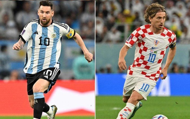 messi vs modric: la comparacion de sus numeros en el mundial de qatar