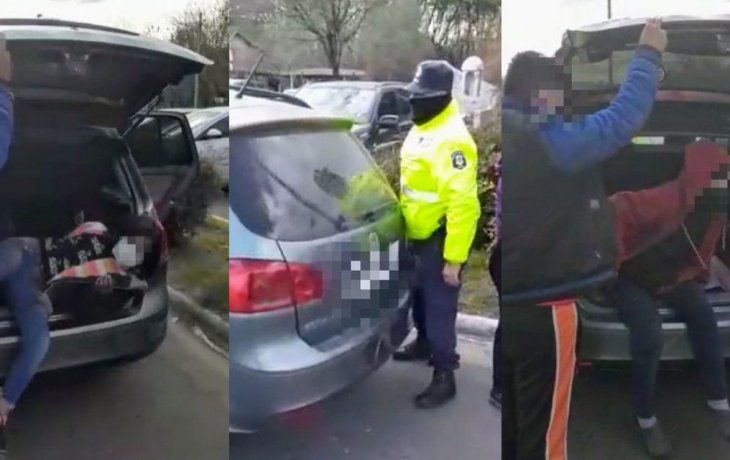 Los sorprendieron a la altura de&nbsp;Ituzaingó.
