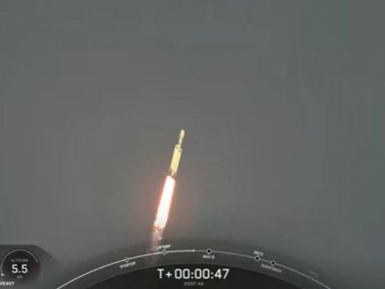 &nbsp;Falcon Heavy de SpaceX.