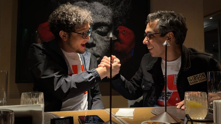 Rafa Marroquim y Chico Kertesz del equipo de Lula.