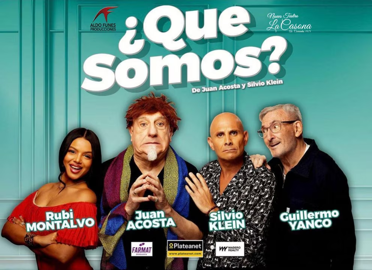 "&iquest;Qu&eacute; Somos?" la obra de teatro que protagoniza la pareja de Bullrich.
