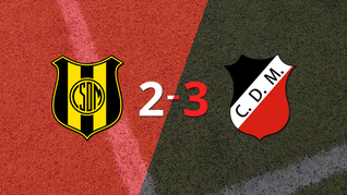 deportivo maipu derroto 3-2  a dep. madryn en un partidazo