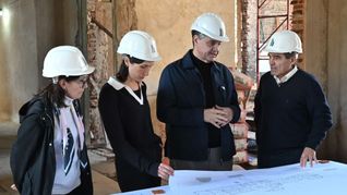 El jefe de Gobierno, Jorge Macri, visitó las obras junto a su ministro de Salud, Fernán Quirós.