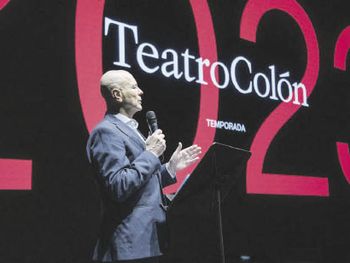 Temporada 2023. El director del Teatro Colón, Jorge Telerman.