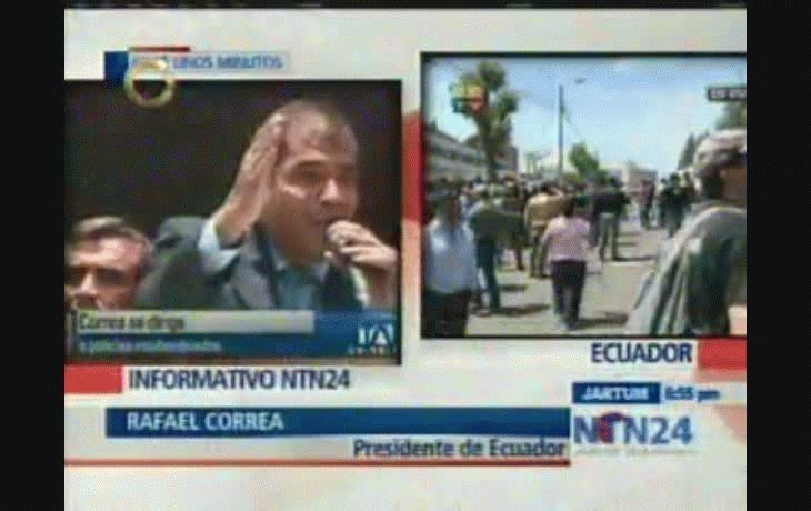 El momento de la liberación y el discurso de Correa