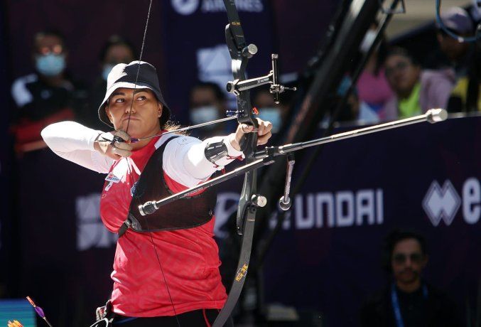 Experienced archer Alejandra Valencia arrives as a multi-world medalist and is Mexico's strong card, as a team and individually, to reach a podium. Experienced archer Alejandra Valencia arrives as a multi-world medalist and is Mexico's strong card, as a team and individually, to reach a podium.