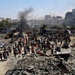 El Minsterio de Salud de Gaza confirmó que son 104 los muertos. El Minsterio de Salud de Gaza confirmó que son 104 los muertos.