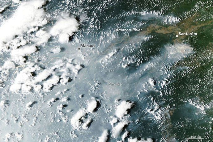 La actividad puede seguirse en el Sistema de Información de Incendios para la Gestión de Recursos (FIRMS), la Base de Datos Global de Emisiones de Incendios (GFED) y NASA Worldview.