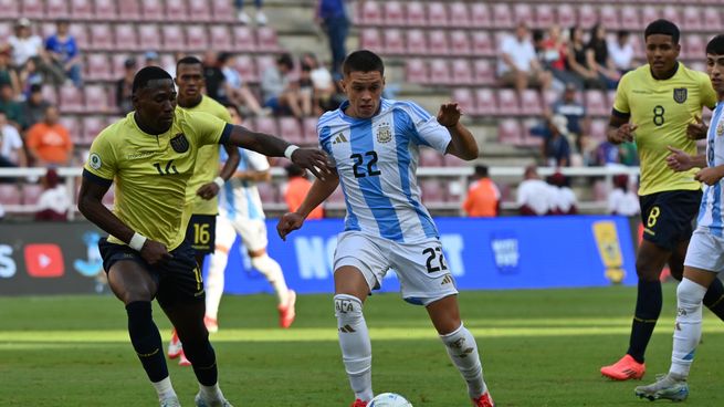 Tras empatar con Ecuador, Argentina jugará el hexagonal final del Sudamericano Sub 20 desde el martes.