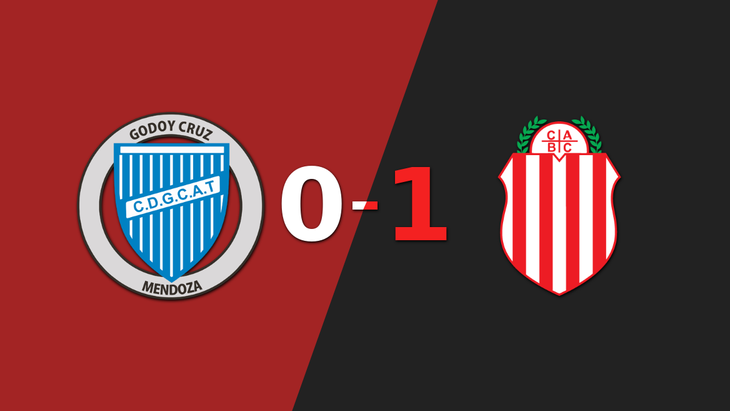 Alexis Domínguez le dio la victoria a Barracas Central ante Godoy Cruz