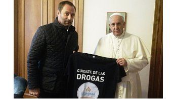 Molina regresó de su visita al Papa en el Vaticano.