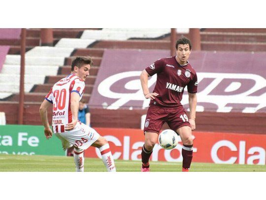 Unión dio la nota en la cancha del Granate (Foto: @clublanus).