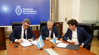 Alfredo Cornejo avanza con Nación en el proyecto del nuevo tren para Mendoza.