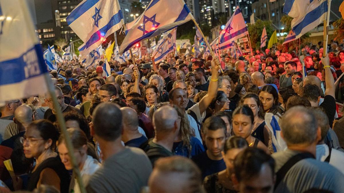 Massive marches in Tel Aviv against war and to demand the release of hostages