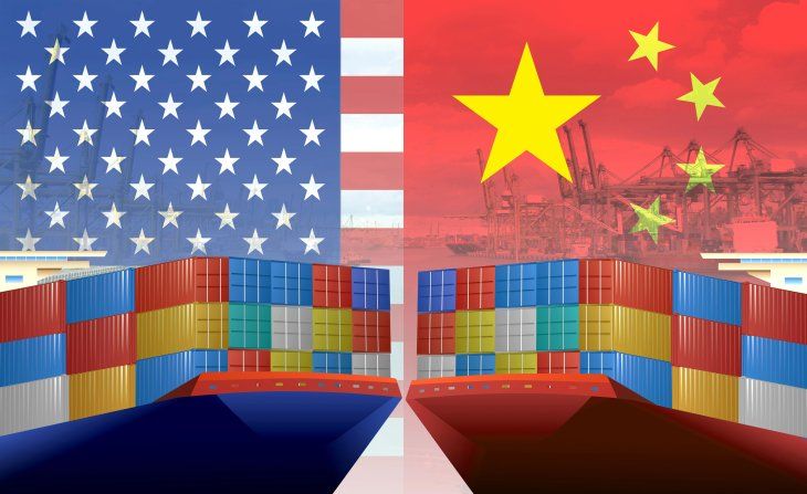 Las exportaciones chinas crecieron durante la guerra comercial.  Las exportaciones chinas crecieron durante la guerra comercial.